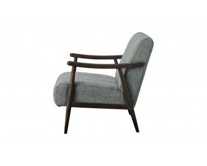 Moe's™ Aster Rustic Accent Chair - Pebbled Gray