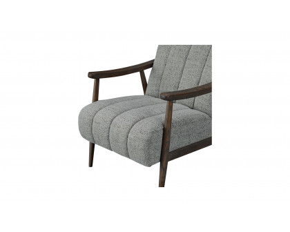 Moe's™ Aster Rustic Accent Chair - Pebbled Gray