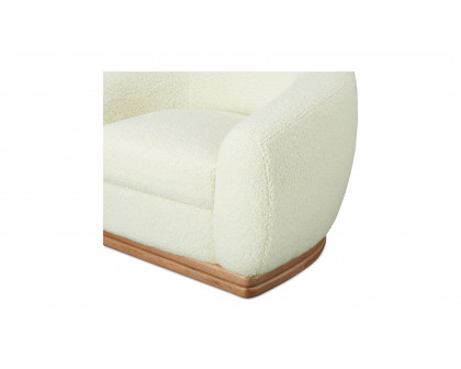 Moe's Marlowe Contemporary Lounge Chair - Cream