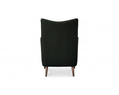 Moe's Fisher Rustic Armchair - Olive Wool Blend