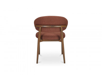 Moe's Ellie Mid-Century Modern Dining Chair - Rust