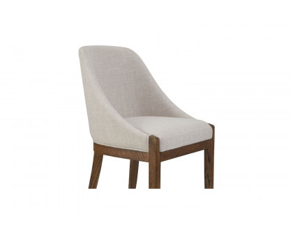 Moe's Edward Rustic Dining Chair - Heather Beige