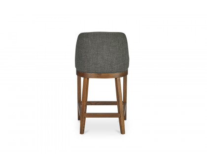 Moe's Edward Rustic Counter Stool - Heather Green