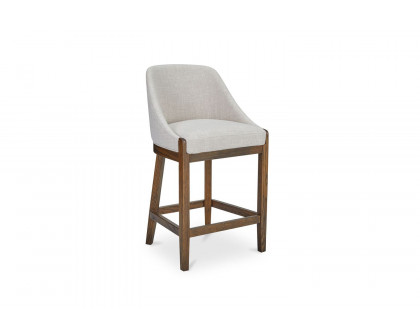 Moe's Edward Rustic Counter Stool - Heather Beige