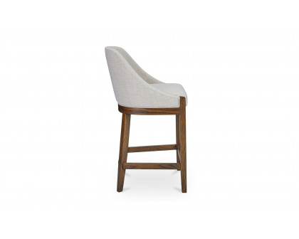 Moe's Edward Rustic Counter Stool - Heather Beige