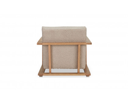 Moe's Eckersley Modern Lounge Chair - Beige