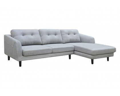 Moe's Corey Sectional - Dark Gray, Right Facing