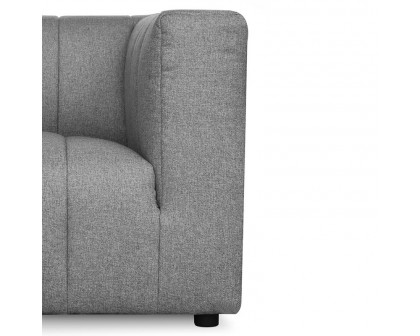 Moe's Lyric Chair - Gray, Right Arm