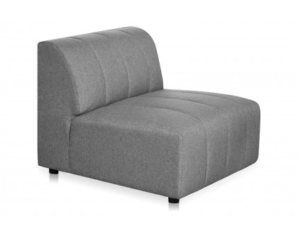 Moe's Lyric Slipper Chair - Gray