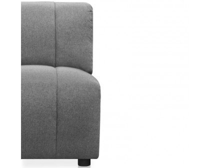 Moe's Lyric Slipper Chair - Gray