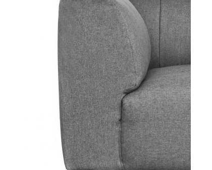 Moe's Lyric Corner Chair - Gray