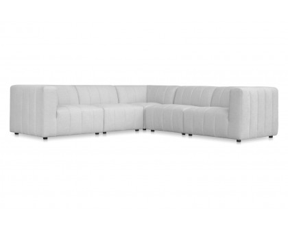 Moe's Lyric Classic L Modular Sectional - Beige