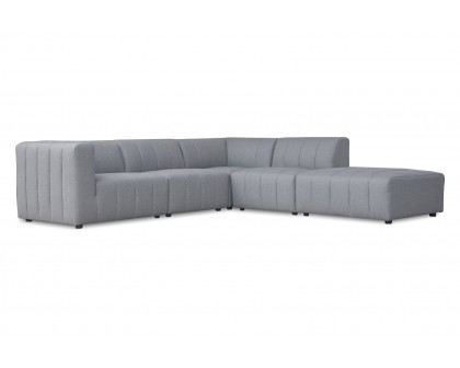 Moe's Lyric Dream Modular Sectional - Gray, Right Chaise