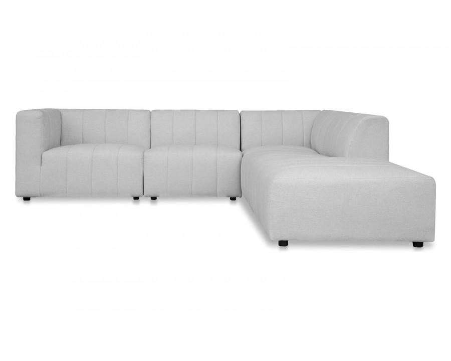 Moe's Lyric Dream Modular Sectional - Beige, Right Chaise