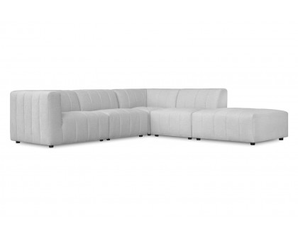 Moe's Lyric Dream Modular Sectional - Beige, Right Chaise