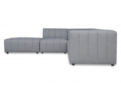 Moe's Lyric Dream Modular Sectional - Gray, Left Chaise