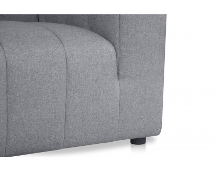 Moe's Lyric Dream Modular Sectional - Gray, Left Chaise