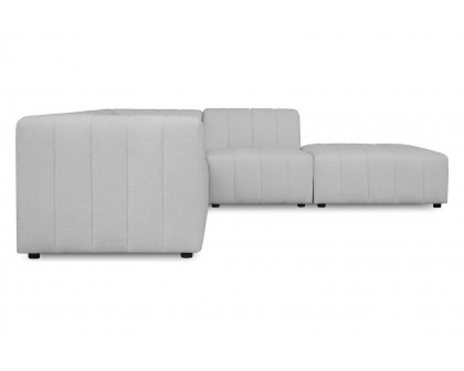 Moe's Lyric Dream Modular Sectional - Beige, Left Chaise