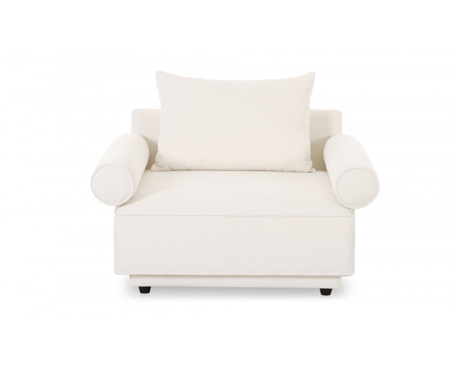 Moe's Rosello Contemporary Armchair - White