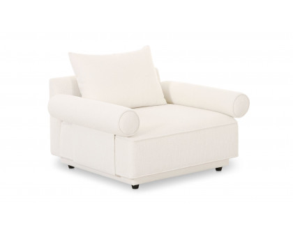 Moe's Rosello Contemporary Armchair - White