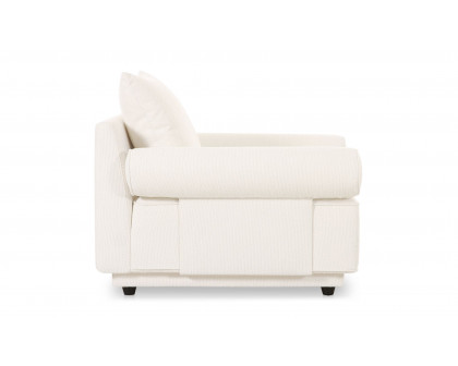 Moe's Rosello Contemporary Armchair - White