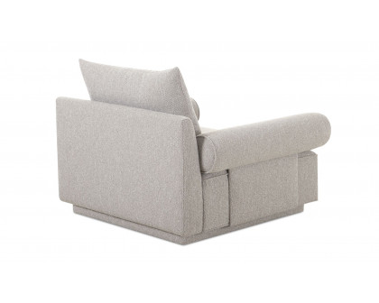 Moe's Rosello Contemporary Armchair - Light Gray