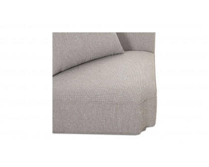 Moe's Rosello Contemporary Corner Chair - Light Gray