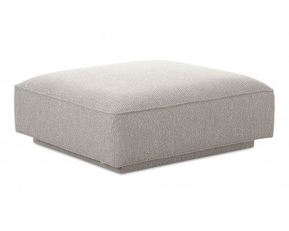 Moe's Rosello Contemporary Ottoman - Light Gray