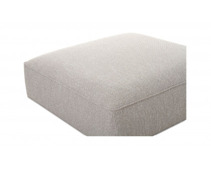 Moe's Rosello Contemporary Ottoman - Light Gray