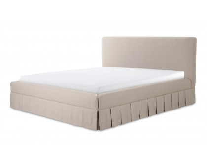 Moe's Maren Contemporary King Size Bed - Beige