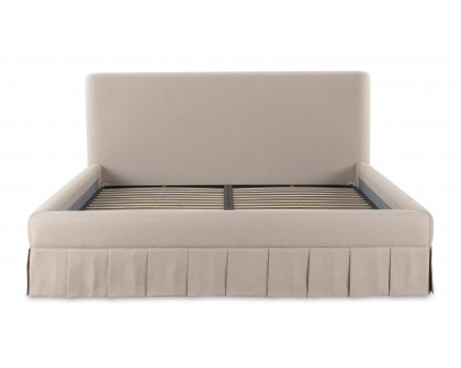 Moe's Maren Contemporary King Size Bed - Beige