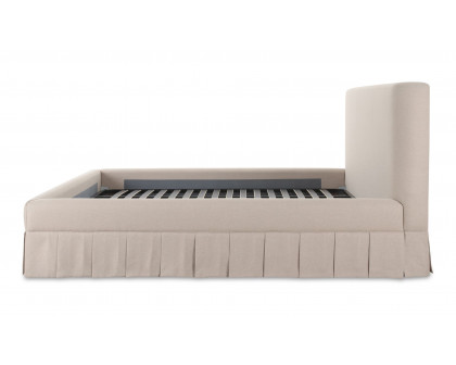 Moe's Maren Contemporary King Size Bed - Beige