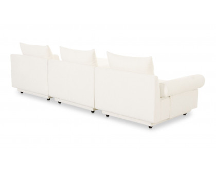 Moe's - Rosello Contemporary Modular Sofa in White