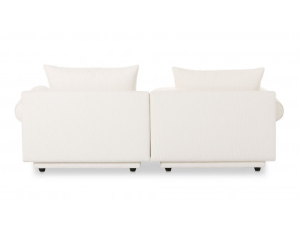 Moe's - Rosello Lounge Contemporary Sectional in White