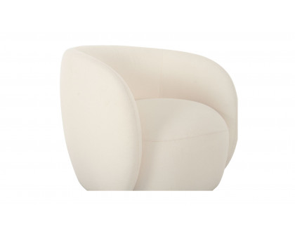 Moe's Rae Contemporary Outdoor Accent Chair - Cream