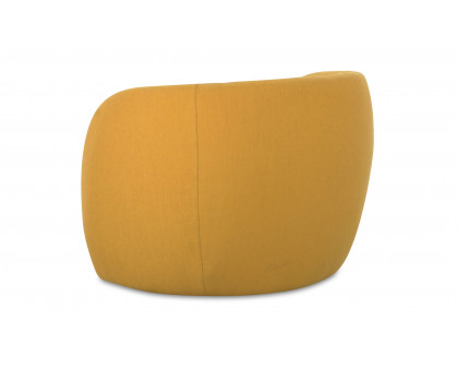 Moe's Rae Contemporary Outdoor Accent Chair - Deep Yellow