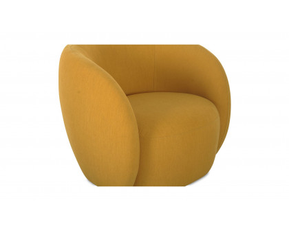 Moe's Rae Contemporary Outdoor Accent Chair - Deep Yellow