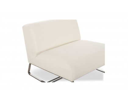 Moe's Jules Modern Outdoor Accent Chair - Off White