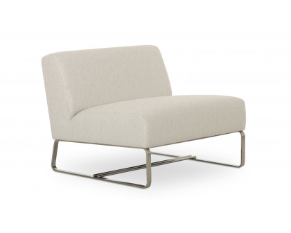 Moe's Jules Modern Outdoor Accent Chair - Fleched Beige