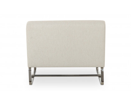 Moe's Jules Modern Outdoor Accent Chair - Fleched Beige