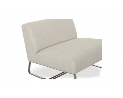 Moe's Jules Modern Outdoor Accent Chair - Fleched Beige