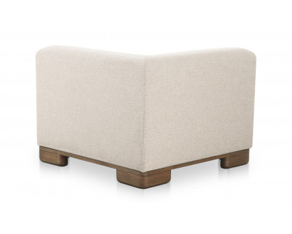 Moe's - June Rustic Corner Chair in Oatmeal