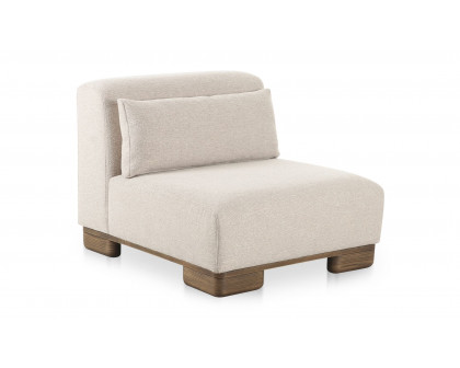 Moe's - June Rustic Slipper Chair in Oatmeal