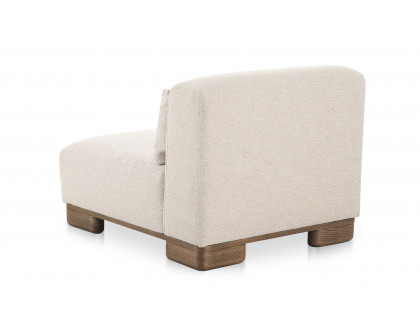 Moe's - June Rustic Slipper Chair in Oatmeal