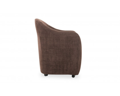 Moe's Drava Contemporary Dining Chair - Dark Brown