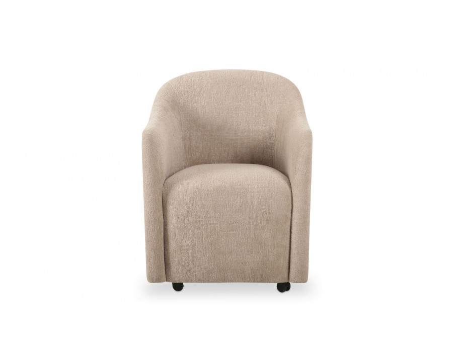 Moe's Drava Contemporary Dining Chair - Beige