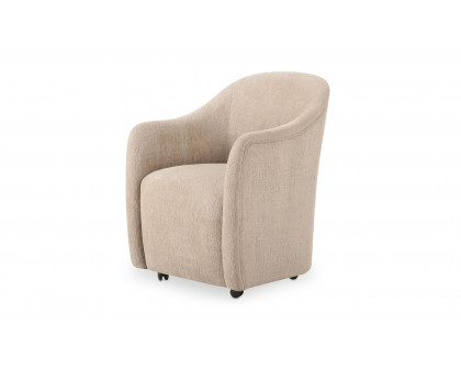 Moe's Drava Contemporary Dining Chair - Beige