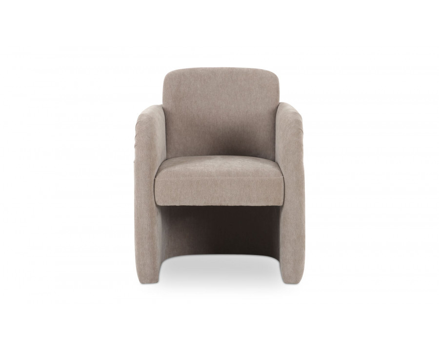 Moe's Mesto Contemporary Dining Chair - Taupe