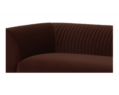 Moe's Zandro Contemporary Right Arm Sectional - Warm Brown