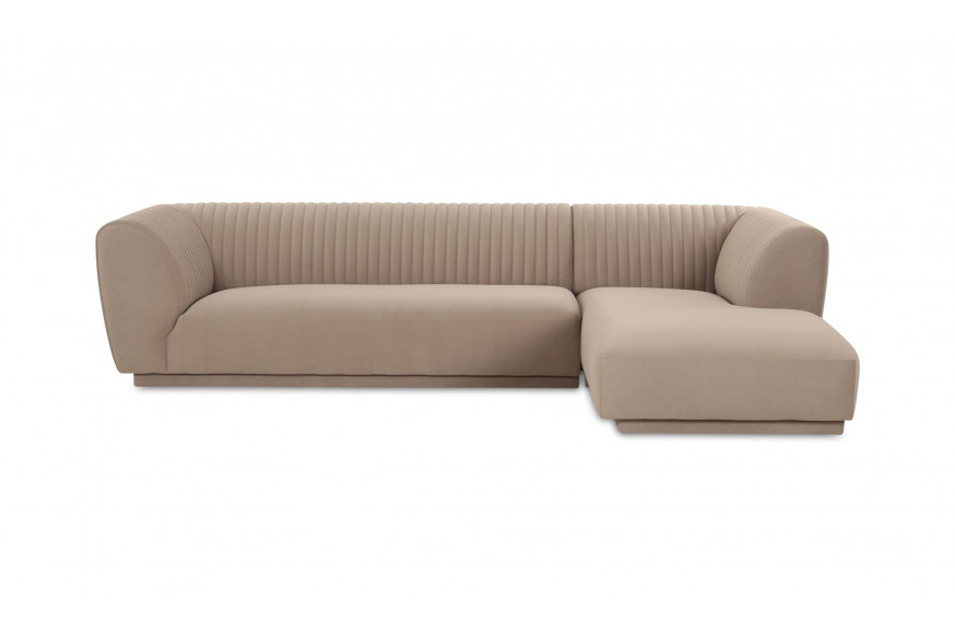 Moe's™ Zandro Contemporary Right Arm Sectional - Beige